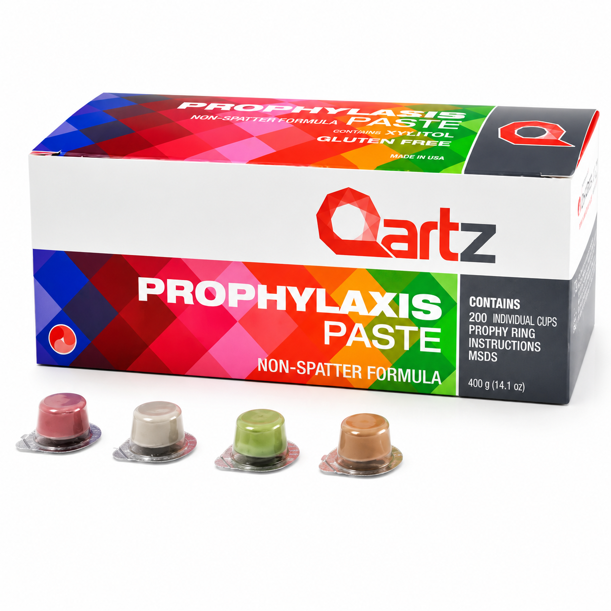 Qartz Prophylaxis Paste Cups