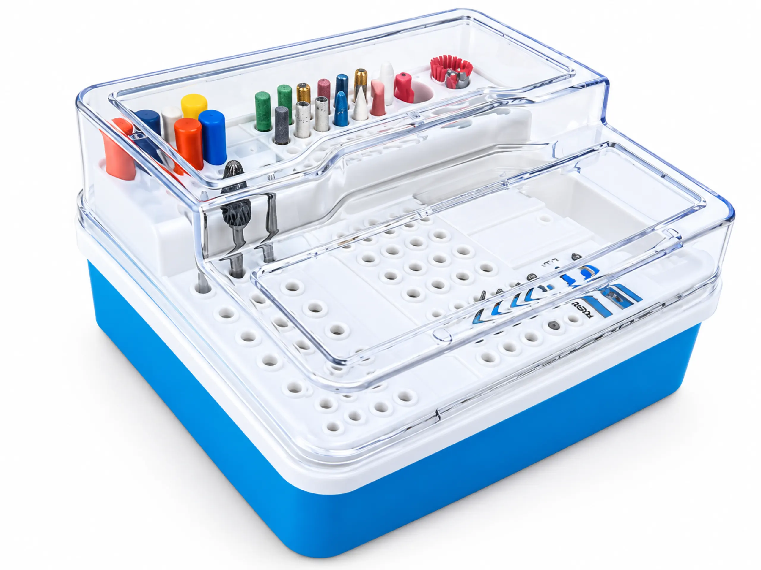 Dental Bur and File Holder Box