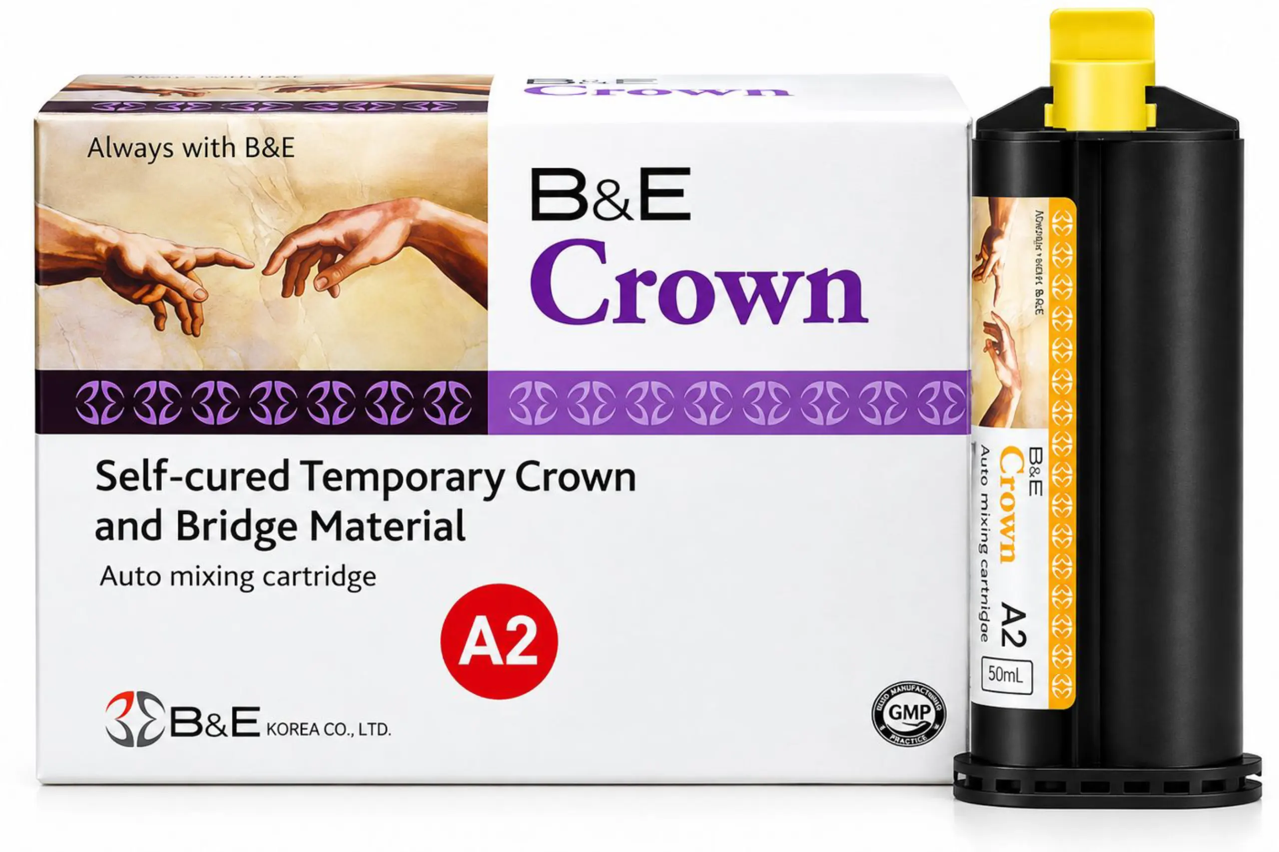 B&E Crown Self Temporary Crown Material