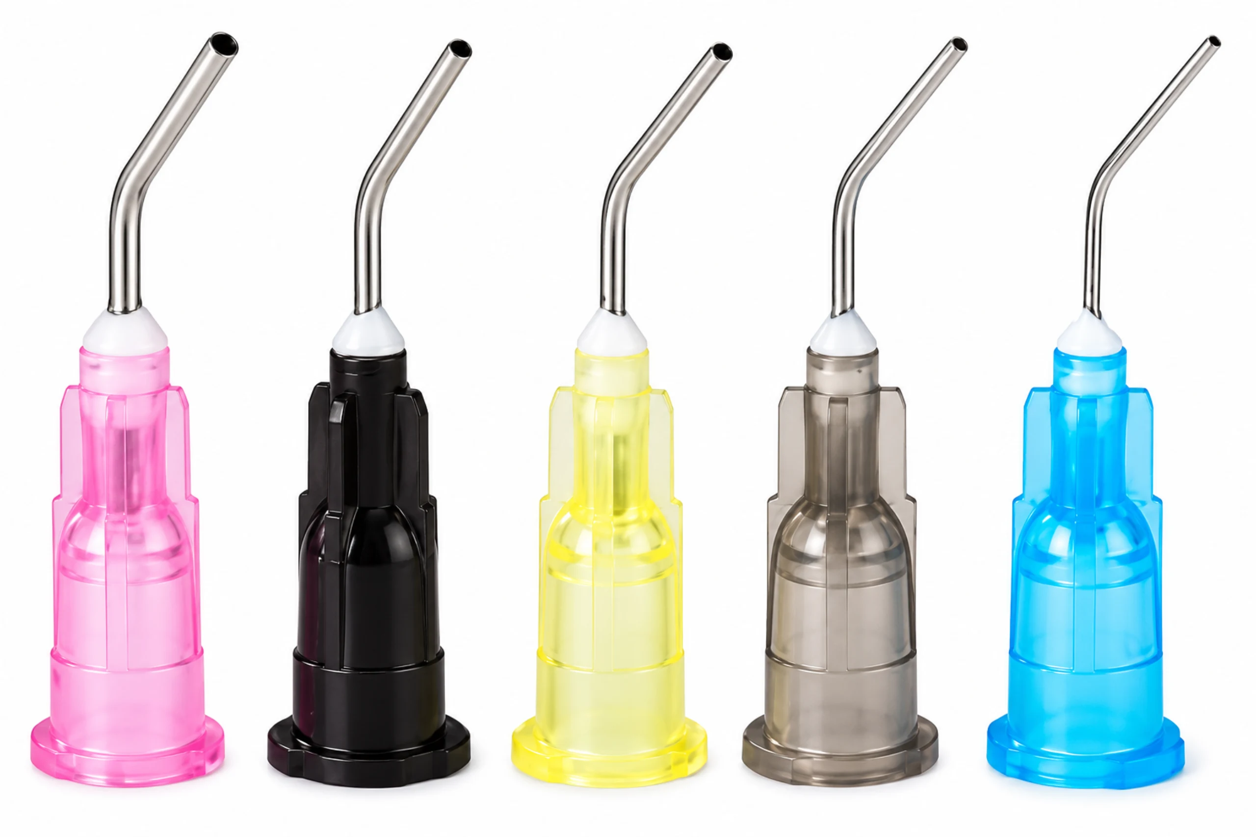 Disposable flowable adhesive tips